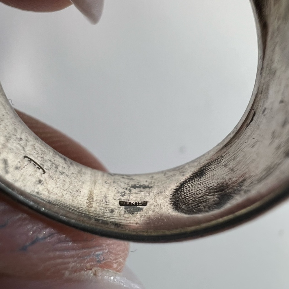 Vintage Sterling silver ring - Picture 15 of 15